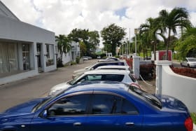 Parking at the Front of the building