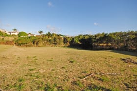 View of Lot 168 looking south
