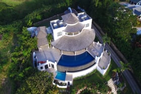 Aerial view of Martello House