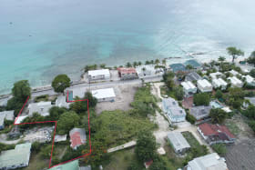 Aerial photo of Shermans lots