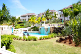 Swimming pool from patio