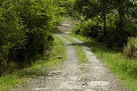 Concrete and Gravel Access