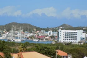 View of Rodney Bay Marina