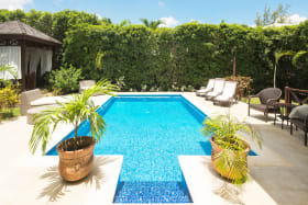 Pool and gazebo