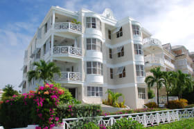 Beach view of Indramer Apartments