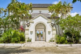 Gracious main entrance