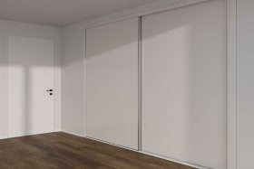 Typical 3-bed closet closed