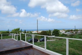 View from upper patio