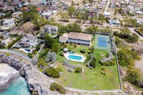 Aerial View of Belair Great House