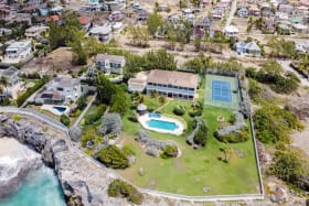 Aerial View of Belair Great House
