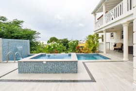 Pool and deck area