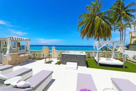 Sun deck with a view