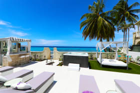 Sun deck with a view