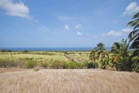 Stunning sea views almost 180 degrees from this lot
