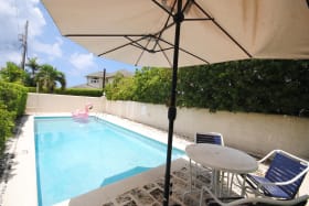 Inviting swimming pool at Fairway Villas