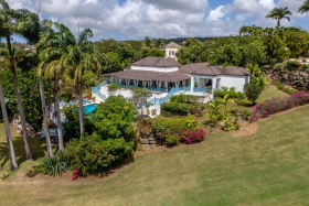 Aerial view of Blue Shutters