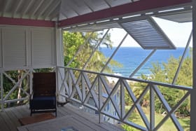View from the upper apartment patio