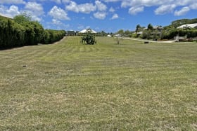 View of Lot 35 looking south