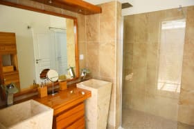 Double Vanity in Master Bathroom