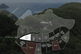 Mount Du Cap Development - lot 4 highlighted