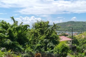 Views overlooking Dennery Village