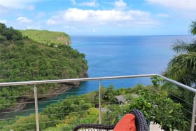 View of sea from Patio