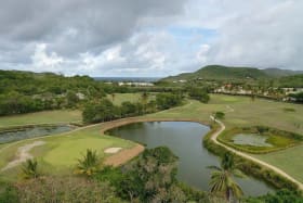 Aerial view of adjoining Golf Course & Ocean