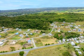 Aerial view of The Grove Development