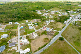 Aerial view of The Grove Development