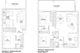 Floor Plans of Harmony Hall Green