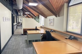 Interior of first floor office space