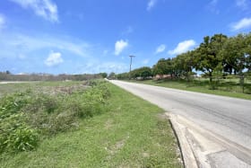 South view of the main road