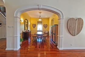 Dining room -  furniture pictured will be different.