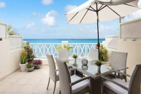 Spacious patio