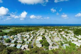 Unrivaled views of the Caribbean Sea