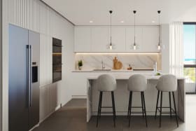 Aspire: Kitchen with high end appliances
