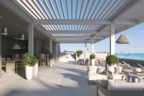The Sky Lounge at Aspire - 7th floor.