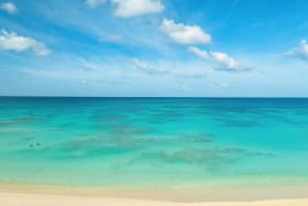 Direct beach access and excellent swimming