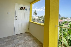 Entry to apartment on the first floor