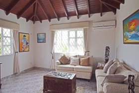 Lounge in primary bedroom