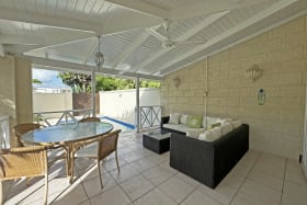 Covered patio