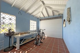 Enclosed Garage Area