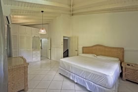 Upper, large guest bedroom