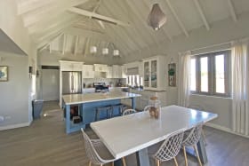 Open-plan living/dining area