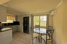 Open-plan dining area