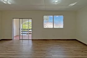 Living room leading out to the patio