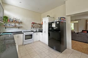 Upstairs kitchen