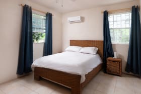 Main bedroom in lower apartment