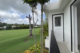Balcony off the bedrooms