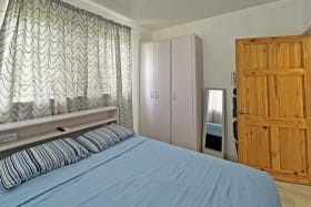 Bedroom with storage